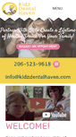 Mobile Screenshot of kidzdentalhaven.com